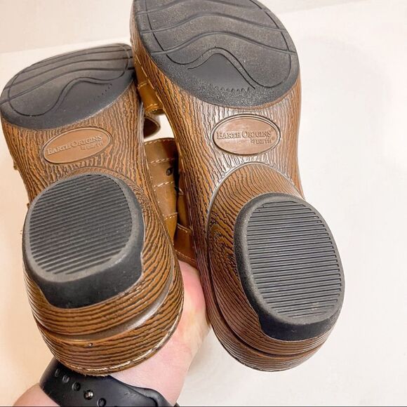 Earth Origins Mariah Double Strap Slip On Tan Sandals Size 8.5 - Picture 8 of 8